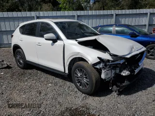 2021 Mazda CX-5 Touring with VIN JM3KFBCM3M1494718, listed as a Copart auction lot 45726485 with 51,792 mi miles and Salvage Title. Bid and sale history available at carsss.com. Image 4.