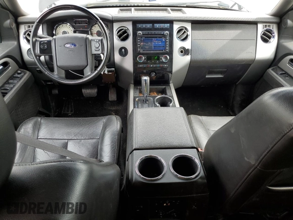 2011 Ford Expedition Limited with VIN 1FMJU2A51BEF16741, listed as a Copart auction lot 58368945 with 221,858 mi miles and Salvage title. Bid and sale history available at DreamBid. Image 8.