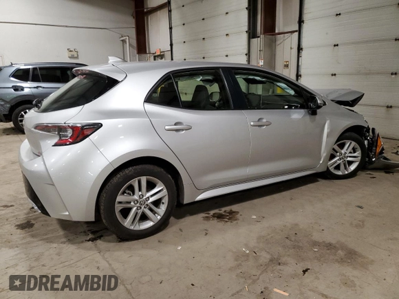 2022 Toyota Corolla Hatchback SE with VIN JTND4MBE4N3168618, listed as a Copart auction lot 79934603 with 14,355 mi miles. Bid and sale history available at carsss.com. Image 3.