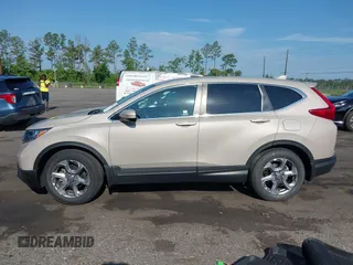 2019 Honda CR-V EX-L with VIN 2HKRW1H84KH503106, listed as a IAAI auction lot 42538439 with 27,883 mi miles and . Bid and sale history available at DreamBid. Image 14.