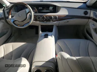 2015 Mercedes-Benz S-Class S 550 with VIN WDDUG8FB3FA105273, listed as a Copart auction lot 86003754 with 71,985 mi miles and Salvage Title. Bid and sale history available at carsss.com. Image 8.