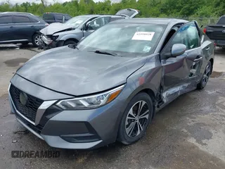 2022 Nissan Sentra SV with VIN 3N1AB8CVXNY250088, listed as a IAAI auction lot 41958028 with 36,740 mi miles and . Bid and sale history available at DreamBid. Image 17.