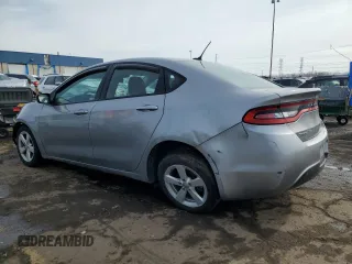 2015 Dodge Dart SXT with VIN 1C3CDFBB8FD222570, listed as a Copart auction lot 46621535 with 158,240 mi miles and Salvage Title. Bid and sale history available at carsss.com. Image 2.