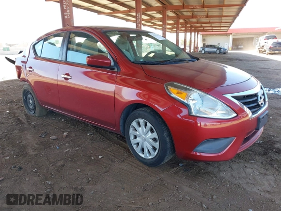 2016 Nissan Versa SV z VIN 3N1CN7AP0GL803653, wystawiony jako IAAI lot #41831764 z przebiegiem 109 149 mil mil oraz . Historia ofert i sprzedaży dostępna na DreamBid. Obrazek 1.