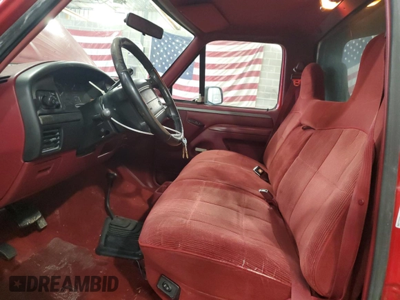1995 Ford F-150 with VIN 1FTEF14N7SLC00309, listed as a Copart auction lot 81805044 with 94,407 mi miles and Salvage Title. Bid and sale history available at carsss.com. Image 7.