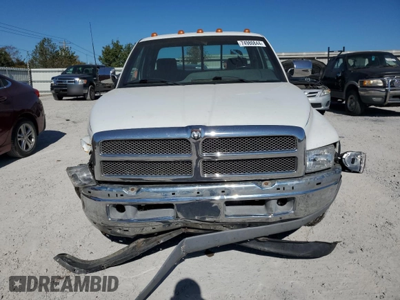 1996 Dodge Ram 3500 with VIN 3B7MC33C4TM173134, listed as a Copart auction lot 74980844 with 259,918 mi miles and Salvage Title. Bid and sale history available at carsss.com. Image 5.