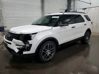 2016 Ford Explorer Sport with VIN 1FM5K8GT1GGC12627, listed as a Copart auction lot 52111815 with 145,977 mi miles and Salvage Title. Bid and sale history available at DreamBid. Image 1.