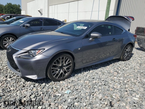 2017 Lexus RC 200t z VIN JTHHA5BC7H5007187, wystawiony jako Copart lot #57385925 z przebiegiem 86 316 mil mil oraz Czysty tytuł • Clean title. Historia ofert i sprzedaży dostępna na DreamBid. Obrazek 1.