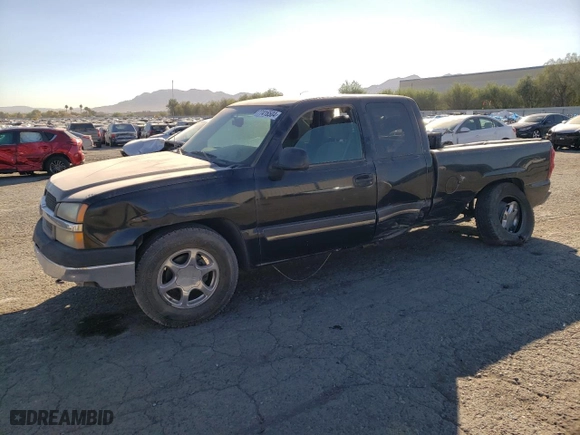 2003 Chevrolet Silverado 1500 LS with VIN 2GCEC19V631300412, listed as a Copart auction lot 77416504 with 249,043 mi miles and Salvage Title. Bid and sale history available at carsss.com. Image 1.