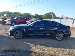 2020 Genesis G70 2.0T z VIN KMTG64LA1LU062420, wystawiony jako IAAI lot #42260170 z przebiegiem 68 450 mil mil oraz . Historia ofert i sprzedaży dostępna na DreamBid. Obrazek 14.