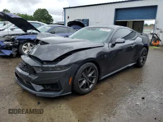 2024 Ford Mustang Dark Horse with VIN 1FA6P8R09R5502132, listed as a Copart auction lot 63919374 with 18,696 mi miles and Salvage Title. Bid and sale history available at carsss.com. Image 1.