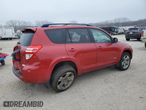 2009 Toyota RAV4 Sport with VIN JTMZF32V595007266, listed as a Copart auction lot 86410544 with 215,553 mi miles and Salvage title. Bid and sale history available at DreamBid. Image 3.