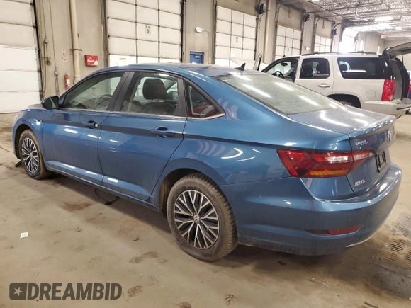2019 Volkswagen Jetta SEL with VIN 3VWEB7BUXKM261707, listed as a Copart auction lot 49693955 with 229,200 mi miles and Non repairable. Bid and sale history available at DreamBid. Image 2.