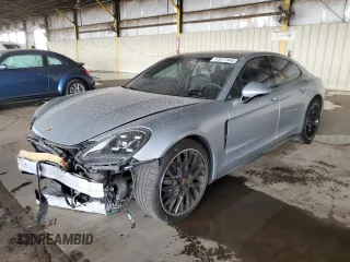 2020 Porsche Panamera with VIN WP0AA2A77LL102908, listed as a Copart auction lot 45371945 with 44,028 mi miles and Salvage Title. Bid and sale history available at DreamBid. Image 1.