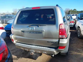 2005 Toyota 4Runner SR5 with VIN JTEZU14R158024192, listed as a IAAI auction lot 41262075 with 190,934 mi miles. Bid and sale history available at carsss.com. Image 16.