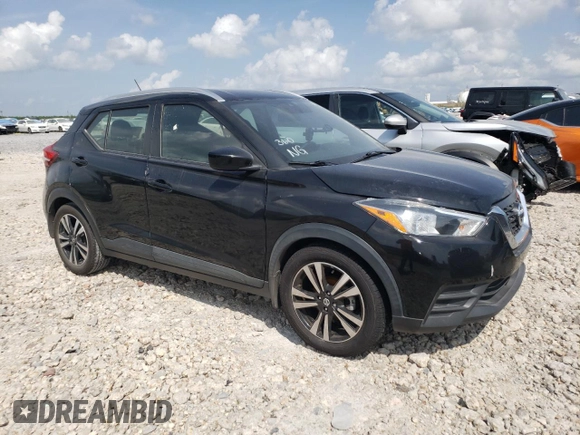 2020 Nissan Kicks SV with VIN 3N1CP5CV5LL486313, listed as a Copart auction lot 56893615 with Not provided miles and Salvage title. Bid and sale history available at DreamBid. Image 4.
