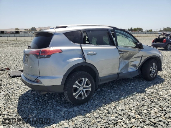 2017 Toyota RAV4 LE with VIN 2T3BFREV1HW566613, listed as a Copart auction lot 59925655 with 74,444 mi miles and Salvage title. Bid and sale history available at DreamBid. Image 3.