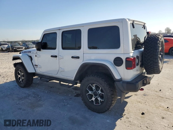 2018 Jeep Wrangler Unlimited Rubicon с VIN 1C4HJXFGXJW210780, выставлен на аукционе Copart как лот 50590655 с пробегом 98 416 миль миль и Списание • Salvage title. История ставок и продаж доступна на DreamBid. Изображение 2.