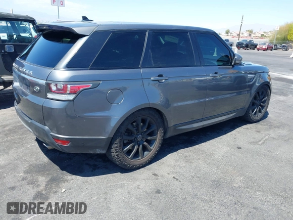 2015 Land Rover Range Rover Sport HSE with VIN SALWR2VF9FA537955, listed as a IAAI auction lot 42095693 with 109,165 mi miles. Bid and sale history available at carsss.com. Image 4.