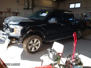 2018 Ford F-150 XL with VIN 1FTEW1EG5JFA04916, listed as a IAAI auction lot 41885145 with 147,654 mi miles. Bid and sale history available at carsss.com. Image 2.