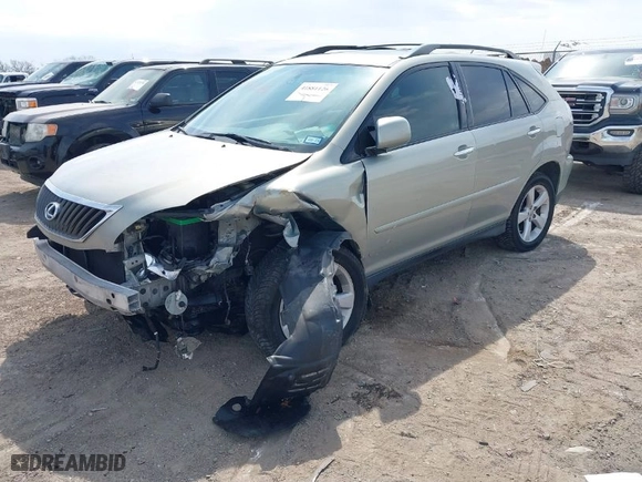 2008 Lexus RX 350 with VIN 2T2GK31U68C040527, listed as a IAAI auction lot 41881126 with 148,763 mi miles. Bid and sale history available at carsss.com. Image 2.