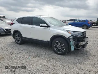 2022 Honda CR-V EX with VIN 7FARW2H52NE032060, listed as a Copart auction lot 53741865 with 42,488 mi miles and Salvage Title. Bid and sale history available at carsss.com. Image 4.