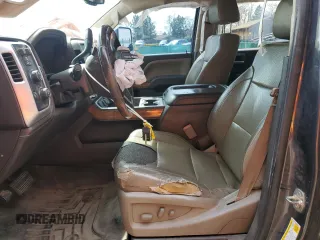 2015 GMC Sierra 2500HD SLT with VIN 1GT12ZE85FF589148, listed as a Copart auction lot 51329515 with 194,378 mi miles and Salvage title. Bid and sale history available at DreamBid. Image 7.