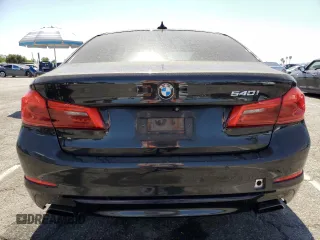 2019 BMW 5 Series 540i with VIN WBAJE5C54KWW12967, listed as a Copart auction lot 58490535 with 91,758 mi miles and Salvage title. Bid and sale history available at DreamBid. Image 6.