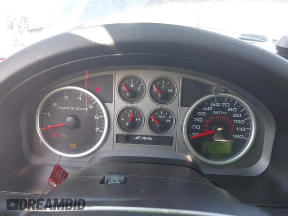 2008 Ford F-150 XLT with VIN 1FTPX14V38KD16997, listed as a IAAI auction lot 41614908 with 230,975 mi miles. Bid and sale history available at carsss.com. Image 7.