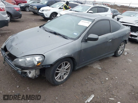2005 Acura RSX with VIN JH4DC54885S011859, listed as a IAAI auction lot 41949588 with 255,346 mi miles. Bid and sale history available at carsss.com. Image 2.