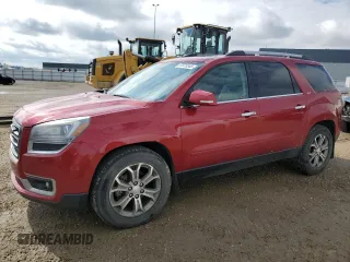 2014 GMC Acadia SLT z VIN 1GKKVRKD1EJ124797, wystawiony jako Copart lot #57670345 z przebiegiem 355 005 mil mil oraz Tytuł czysty. Historia ofert i sprzedaży dostępna na DreamBid. Obrazek 1.