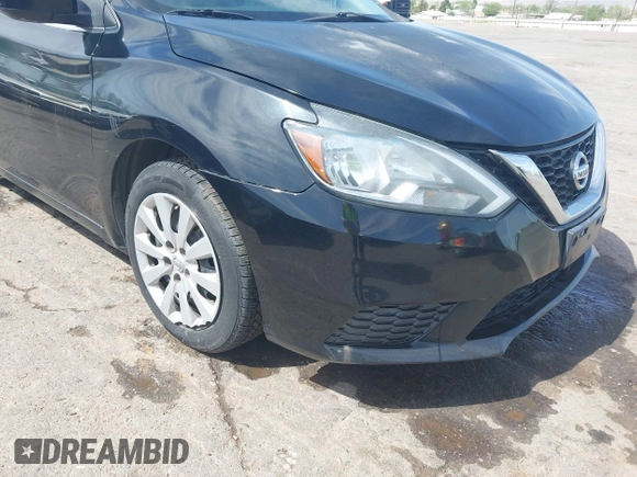 2016 Nissan Sentra S with VIN 3N1AB7AP5GY290872, listed as a IAAI auction lot 42130680 with 93,055 mi miles. Bid and sale history available at carsss.com. Image 6.