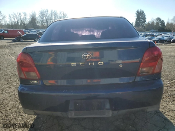 2002 Toyota ECHO with VIN JTDBT123020235840, listed as a Copart auction lot 42143085 with 225409 miles and Salvage Title. Bid and sale history available at carsss.com. Image 6.