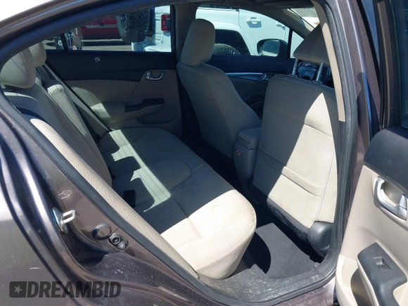 2014 Honda Civic Sedan EX with VIN 19XFB2F84EE082746, listed as a IAAI auction lot 41861197 with 117,332 mi miles. Bid and sale history available at carsss.com. Image 8.