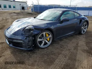 2022 Porsche 911 Turbo S z VIN WP0AD2A94NS254114, wystawiony jako Copart lot #45542935 z przebiegiem 13 935 mil mil oraz Szkoda całkowita • Salvage title. Historia ofert i sprzedaży dostępna na DreamBid. Obrazek 1.