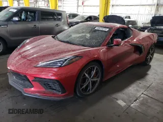 2021 Chevrolet Corvette 3LT with VIN 1G1YC2D48M5120343, listed as a Copart auction lot 60624273 with 4,541 mi miles. Bid and sale history available at carsss.com. Image 1.