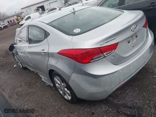 2012 Hyundai Elantra GLS with VIN 5NPDH4AE6CH091357, listed as a IAAI auction lot 41832603 with 83,709 mi miles. Bid and sale history available at carsss.com. Image 3.