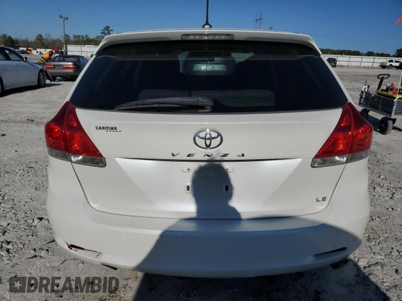 2012 Toyota Venza LE with VIN 4T3ZA3BB5CU058531, listed as a Copart auction lot 46693475 with 114,011 mi miles and Salvage Title. Bid and sale history available at DreamBid. Image 6.
