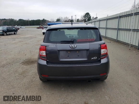 2012 Scion xD with VIN JTKKU4B42C1019161, listed as a Copart auction lot 44522145 with 149,308 mi miles and Salvage Title. Bid and sale history available at DreamBid. Image 6.