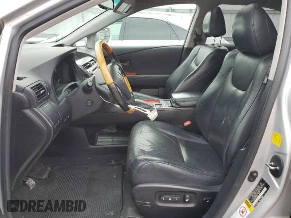 2010 Lexus RX 350 with VIN 2T2BK1BA7AC076736, listed as a Copart auction lot 57855605 with 156,298 mi miles and Salvage title. Bid and sale history available at DreamBid. Image 7.
