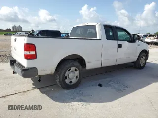 2007 Ford F-150 STX with VIN 1FTRX12W37FA72568, listed as a Copart auction lot 61744915 with 217,479 mi miles and Clean title. Bid and sale history available at DreamBid. Image 3.