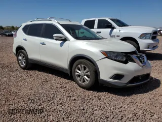 2016 Nissan Rogue SL with VIN 5N1AT2MT7GC922863, listed as a Copart auction lot 52781605 with 55,315 mi miles and Salvage Title. Bid and sale history available at carsss.com. Image 4.