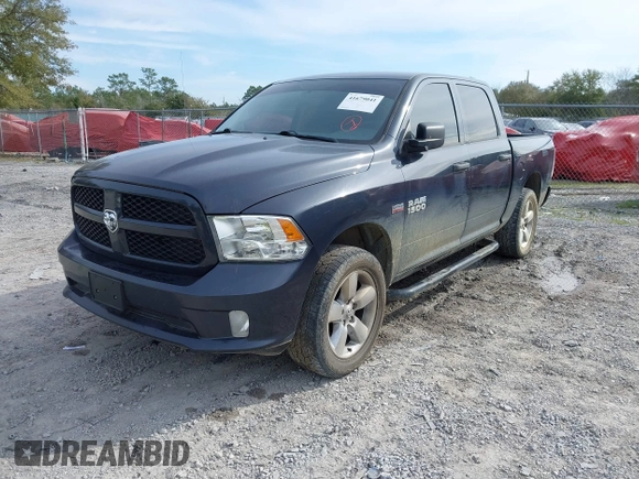2018 Ram 1500 Express with VIN 1C6RR6KT4JS340854, listed as a IAAI auction lot 41679041 with 127,652 mi miles and . Bid and sale history available at DreamBid. Image 17.