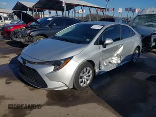 2025 Toyota Corolla LE with VIN 5YFB4MDE3SP235043, listed as a IAAI auction lot 41443821 with 10,565 mi miles. Bid and sale history available at carsss.com. Image 18.
