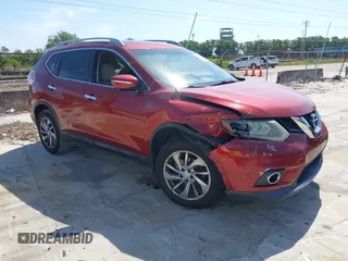 2014 Nissan Rogue S with VIN 5N1AT2MVXEC845291, listed as a IAAI auction lot 41914753 with 121,393 mi miles. Bid and sale history available at carsss.com. Image 1.