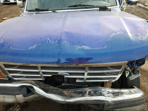 1997 Ford F-250 HD with VIN 1FTHX26F5VEB37970, listed as a Copart auction lot 84711914 with 347,240 mi miles and Salvage Title. Bid and sale history available at carsss.com. Image 11.