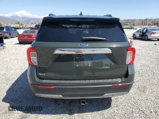 2023 Ford Explorer XLT with VIN 1FMSK7DH3PGC27644, listed as a Copart auction lot 49278375 with 13,391 mi miles and Salvage Title. Bid and sale history available at carsss.com. Image 6.