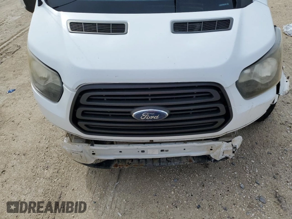 2017 Ford Transit XL with VIN 1FBAX2CV6HKB32588, listed as a Copart auction lot 73538674 with Not provided miles and Salvage title. Bid and sale history available at DreamBid. Image 13.