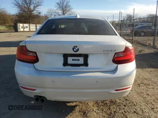 2015 BMW 2 Series 228i with VIN WBA1F9C51FVW98724, listed as a Copart auction lot 48041775 with 64,146 mi miles and Salvage Title. Bid and sale history available at carsss.com. Image 6.