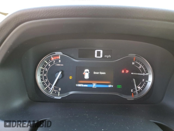 2016 Honda Pilot EX-L with VIN 5FNYF6H7XGB057842, listed as a Copart auction lot 47133655 with 115,876 mi miles and Salvage Title. Bid and sale history available at carsss.com. Image 9.
